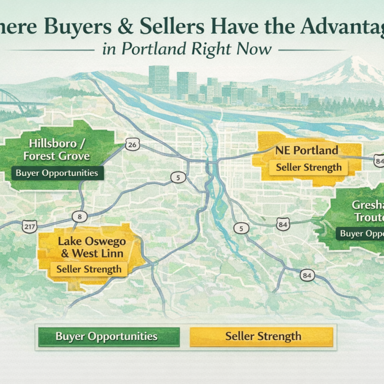 Where Buyers & Sellers Have an Advantage in Portland Right Now