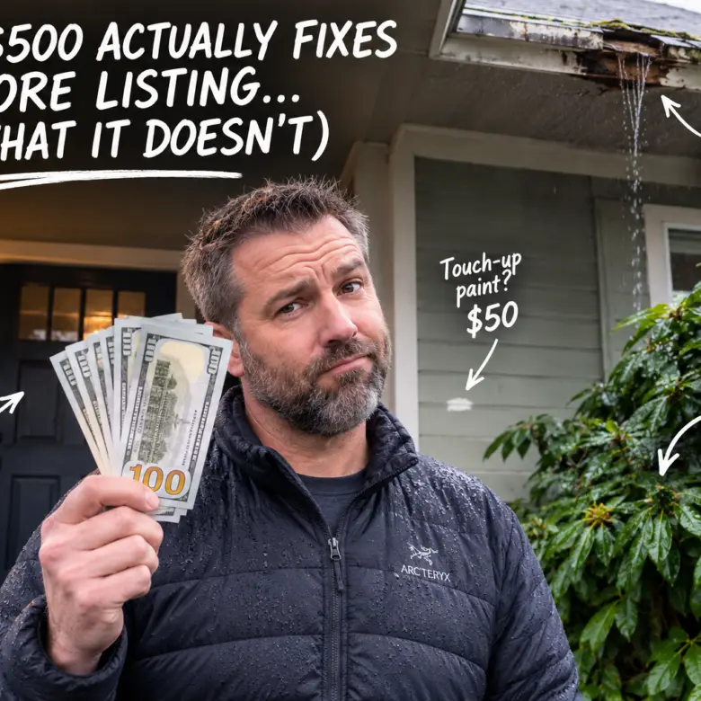 What $500 Actually Fixes Before Listing… and What It Doesn’t