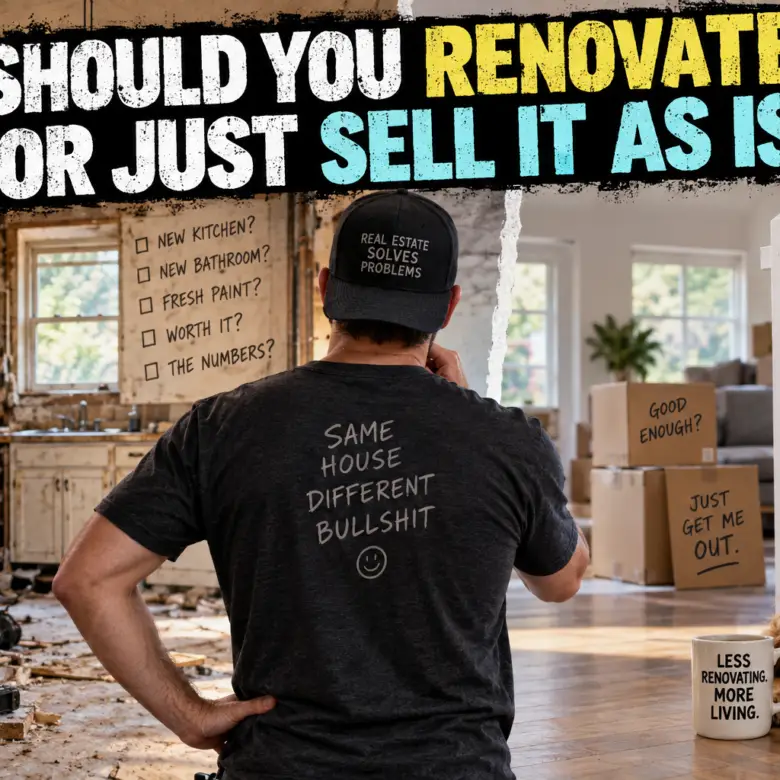 Should You Renovate or Just Sell It As Is?